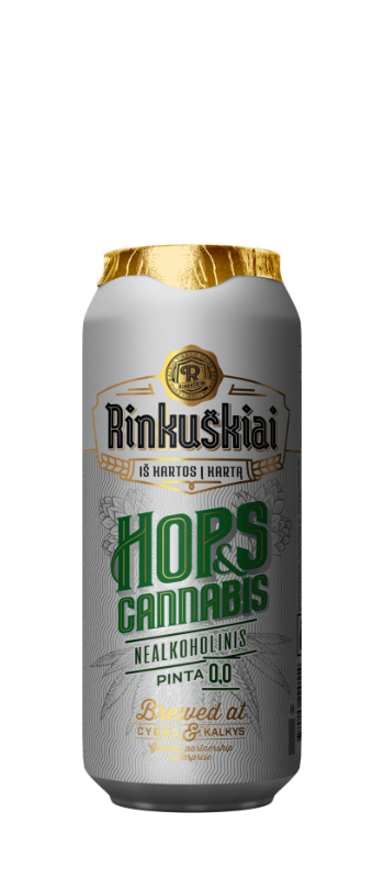 «Rinkuskiai Hops&Cannabis» безалкогольное